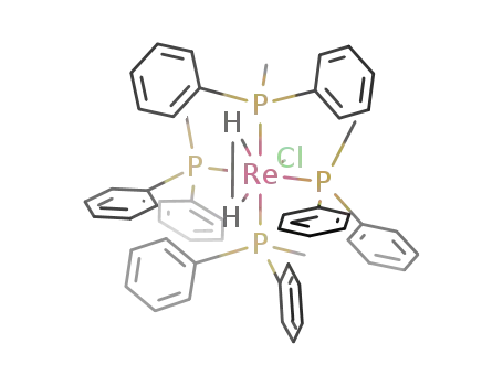 Molecular Structure of 118422-65-4 (ReCl(η2-H2)(PMePh2)4)