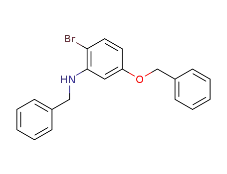 N-benzyl-5-benzyloxy-2-bromoaniline