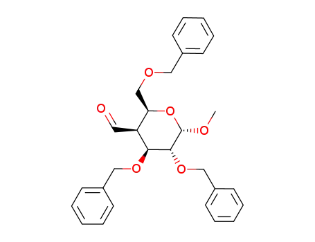 Methyl 2,3,6-Tri-O-benzyl-4-deoxy-4-C-(formyl)-α-D-galactopyranoside