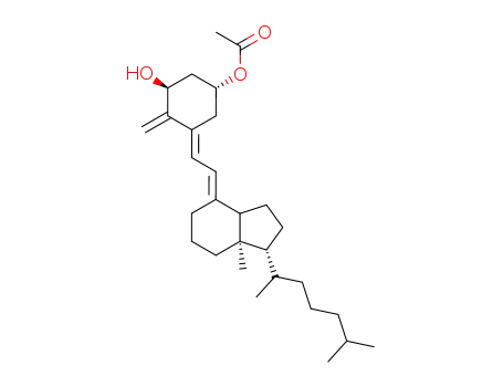 5,6-trans-1α-Hydroxyvitamin D<sub>3</sub> 3-acetate