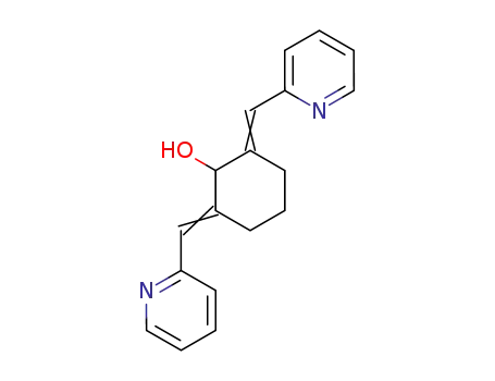 2,6-Bis-[1-pyridin-2-yl-meth-(E)-ylidene]-cyclohexanol