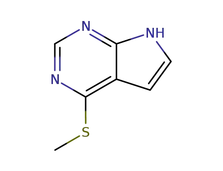 Molecular Structure of 6958-73-2 (5-methylsulfanyl-2,4,9-triazabicyclo[4.3.0]nona-2,4,7,10-tetraene)