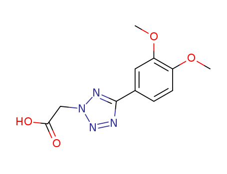 5-(3,4-DIMETHOXYPHENYL)-2H-TETRAZOL-2-YL]ACETIC ACID