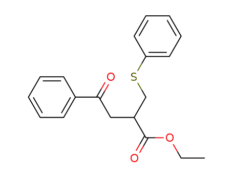 4-Oxo-4-phenyl-2-phenylsulfanylmethyl-butyric acid ethyl ester