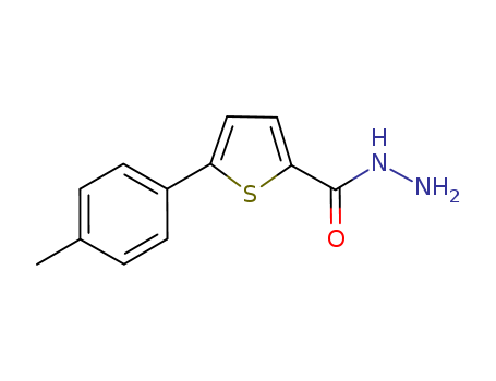 2-Thiophenecarboxylic acid, 5-(4-methylphenyl)-, hydrazide