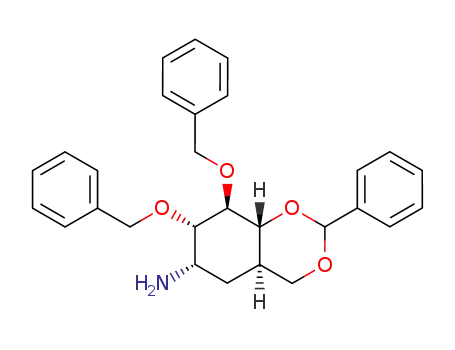 4H-1,3-Benzodioxin-6-amine,
hexahydro-2-phenyl-7,8-bis(phenylmethoxy)-