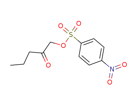 4-Nitro-benzenesulfonic acid 2-oxo-pentyl ester