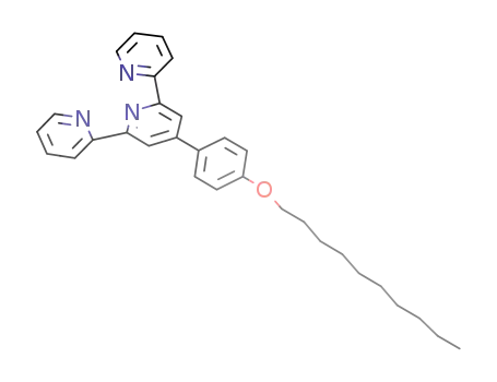 Molecular Structure of 1015459-97-8 (4'-(p-decyloxyphenyl)terpyridine)