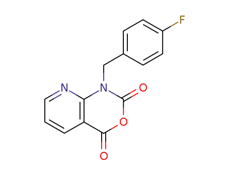 1-[(4-Fluorophenyl)methyl]-2H-pyrido[2,3-d][1,3]oxazine-2,4(1H)-dione