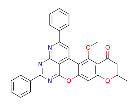 13-Methoxy-10-methyl-12-oxo-2,5-diphenyl-12H-7,9-dioxa-3,4,6-triazabenzo<de>naphthacene