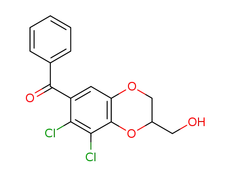 (7,8-Dichloro-2-hydroxymethyl-2,3-dihydro-benzo[1,4]dioxin-6-yl)-phenyl-methanone