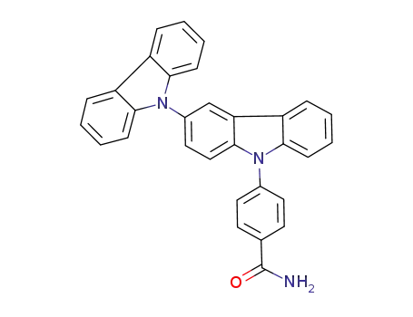 4-[3-(9H-carbazol-9-yl)-9H-carbazol-9-yl]benzamide