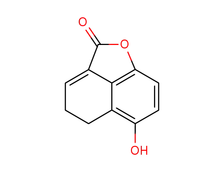 Molecular Structure of 105290-46-8 (5-hydroxy-3,4-dihydronaphthalene-1,8-carbolactone)