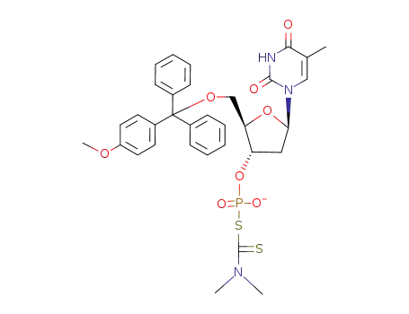 Molecular Structure of 78512-49-9 (C<sub>33</sub>H<sub>35</sub>N<sub>3</sub>O<sub>8</sub>PS<sub>2</sub><sup>(1-)</sup>)