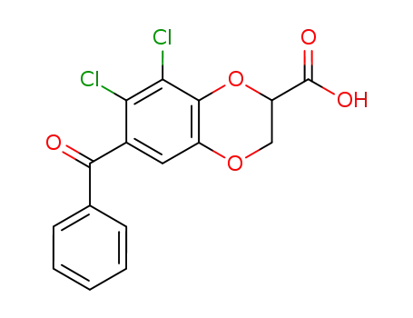 6-Benzoyl-7,8-dichloro-2,3-dihydro-benzo[1,4]dioxine-2-carboxylic acid