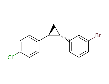 (trans)-1-(m-Bromophenyl)-2-(p-chlorophenyl)cyclopropane