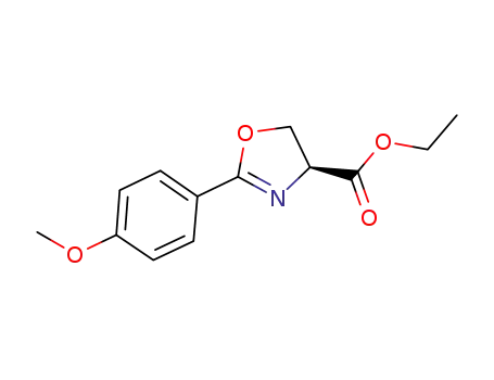 ethyl (S)-2-(4-methoxyphenyl)-4,5-dihydrooxazole-4-carboxylate