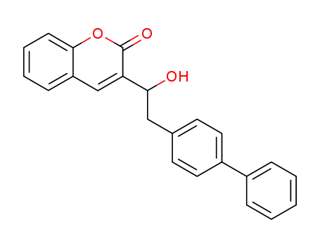 2H-1-Benzopyran-2-one, 3-(2-[1,1'-biphenyl]-4-yl-1-hydroxyethyl)-
