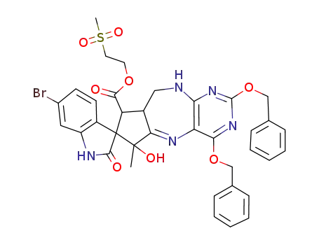 C<sub>36</sub>H<sub>34</sub>BrN<sub>5</sub>O<sub>8</sub>S