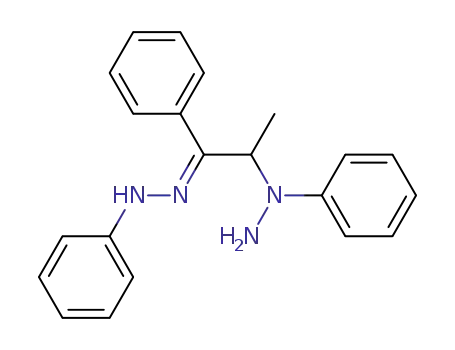 1-phenyl-2-(1-phenylhydrazino)-1-propanone-phenylhydrazone