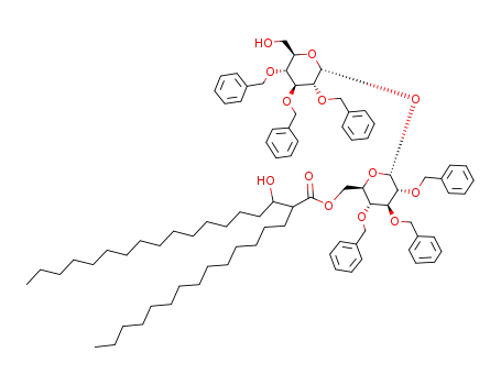 2,3,4,2',3',4'-hexa-O-benzyl-6-O-corynomycoloyl-α-α-trehalose
