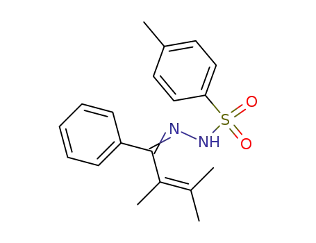 2,3-dimethyl-1-phenyl-2-buten-1-one tosylhydrazone