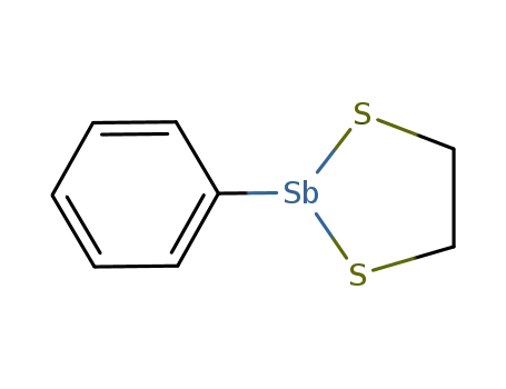 Molecular Structure of 51525-64-5 (1,3,2-Dithiastibolane, 2-phenyl-)