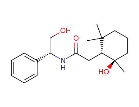 N-((R)-2-Hydroxy-1-phenyl-ethyl)-2-((1R,2R)-2-hydroxy-2,6,6-trimethyl-cyclohexyl)-acetamide