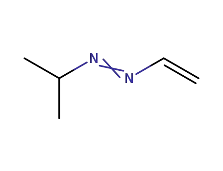 Molecular Structure of 24482-71-1 (Diazene,1-ethenyl-2-(1-methylethyl)-)