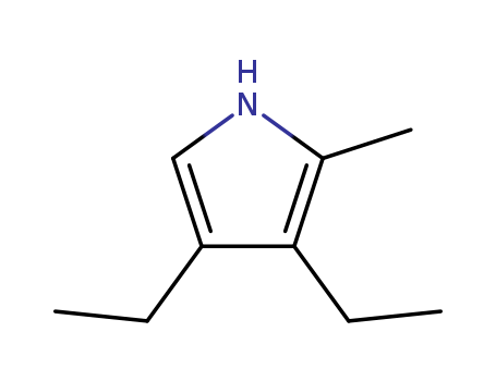 1H-Pyrrole, 3,4-diethyl-2-methyl-