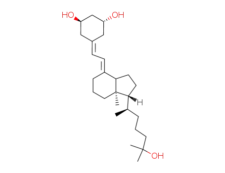 Molecular Structure of 130447-37-9 (1,25-dihydroxy-19-norvitamin D3)