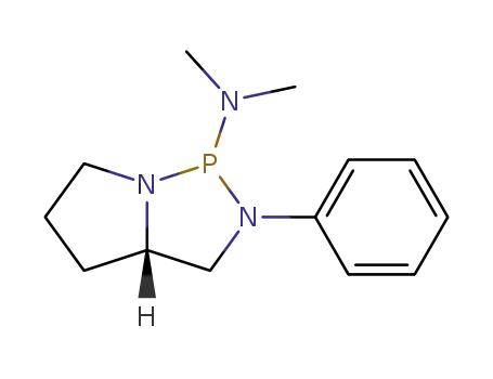 Molecular Structure of 232618-88-1 ((2R,5S)-2-dimethylamino-3-phenyl-1,3-diazaphosphabicyclo[3.3.0<sup>1,5</sup>]octane)