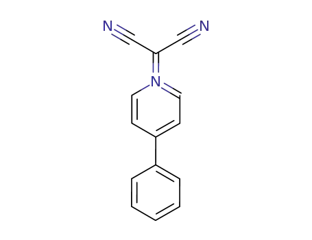 Molecular Structure of 72090-72-3 (Pyridinium, 4-phenyl-, dicyanomethylide)