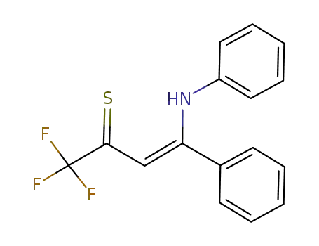 4-phenyl-1,1,1-trifluoro-4-(N-phenylamino)-3-butene-2-thione