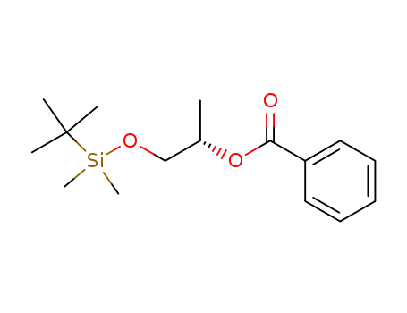 2-Propanol, 1-[[(1,1-dimethylethyl)dimethylsilyl]oxy]-, benzoate, (S)-