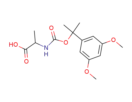 (2S)-2-[2-(3,5-dimethoxyphenyl)propan-2-yloxycarbonylamino]propanoic acid