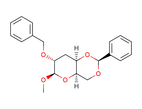 methyl 2-O-benzyl-4,6-O-benzylidene-3-deoxy-β-D-xylo-hexopyranoside