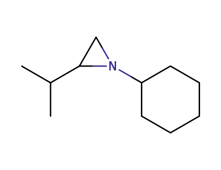 Aziridine, 1-cyclohexyl-2-(1-methylethyl)- (9CI)