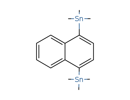 Stannane, 1,4-naphthalenediylbis[trimethyl-]-