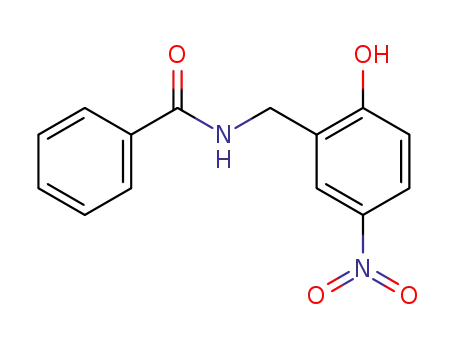 Molecular Structure of 96748-37-7 (Benzamide, N-[(2-hydroxy-5-nitrophenyl)methyl]-)