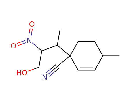1-Cyano-1-(4-hydroxy-3-nitro-2-butyl)-4-methyl-2-cyclohexene