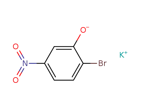 Molecular Structure of 79807-53-7 (Phenol, 2-bromo-5-nitro-, potassium salt)