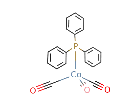{Co(CO)3P(C<sub>6</sub>H<sub>5</sub>)3}1<sup>(1-)</sup>