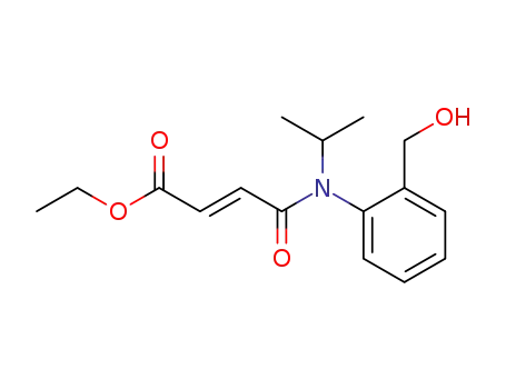 (E)-3-[(2-Hydroxymethyl-phenyl)-isopropyl-carbamoyl]-acrylic acid ethyl ester