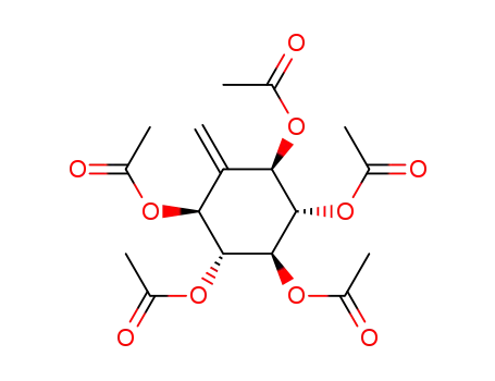 DL-penta-O-acetyl-(1,3,5/2,4)-6-methylene-1,2,3,4,5-cyclohexanepentol