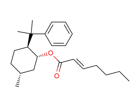 (E)-Hept-2-enoic acid (1R,2S,5R)-5-methyl-2-(1-methyl-1-phenyl-ethyl)-cyclohexyl ester