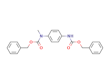 Carbamic acid, methyl[4-[[(phenylmethoxy)carbonyl]amino]phenyl]-,
phenylmethyl ester