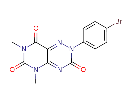 2-(4-Bromo-phenyl)-5,7-dimethyl-2H,5H-pyrimido[4,5-e][1,2,4]triazine-3,6,8-trione