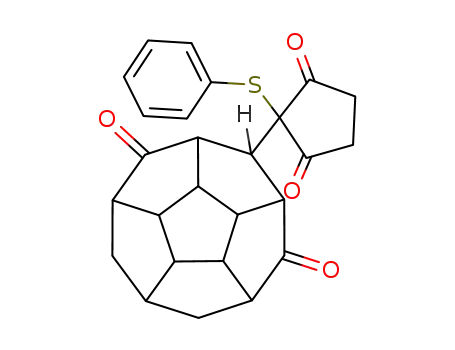exo-4-(1-phenylthiocyclopentyl-2,5-dione)hexacyclo<7.5.1.0<sup>3.13</sup>.0<sup>5.12</sup>.0<sup>7.11</sup>.0<sup>10.14</sup>>pentadecane-2,6-dione