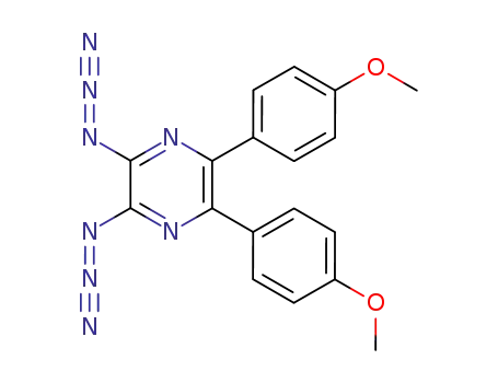 2,3-diazido-5,6-bis(p-methoxyphenyl)pyrazine